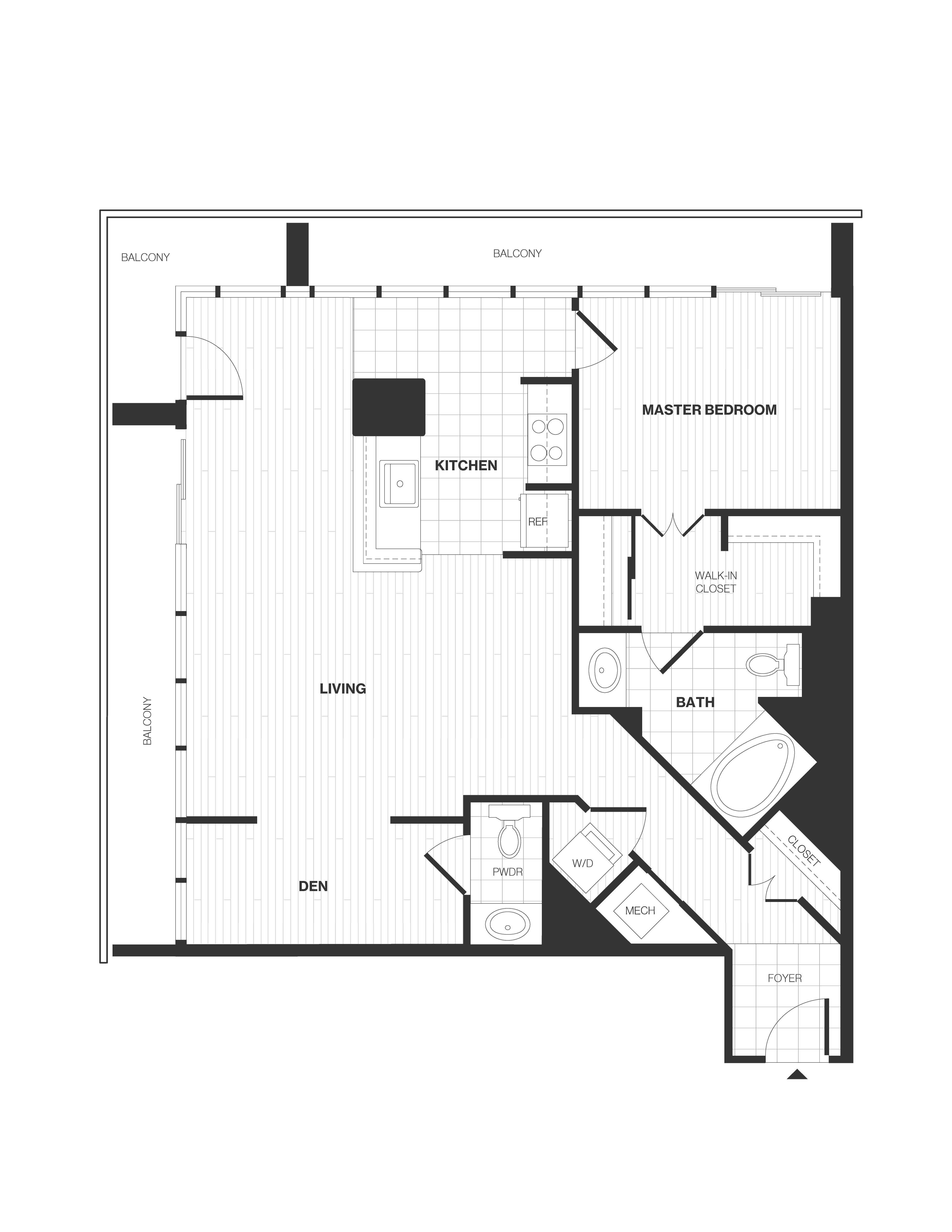 Apartment 0902 floorplan