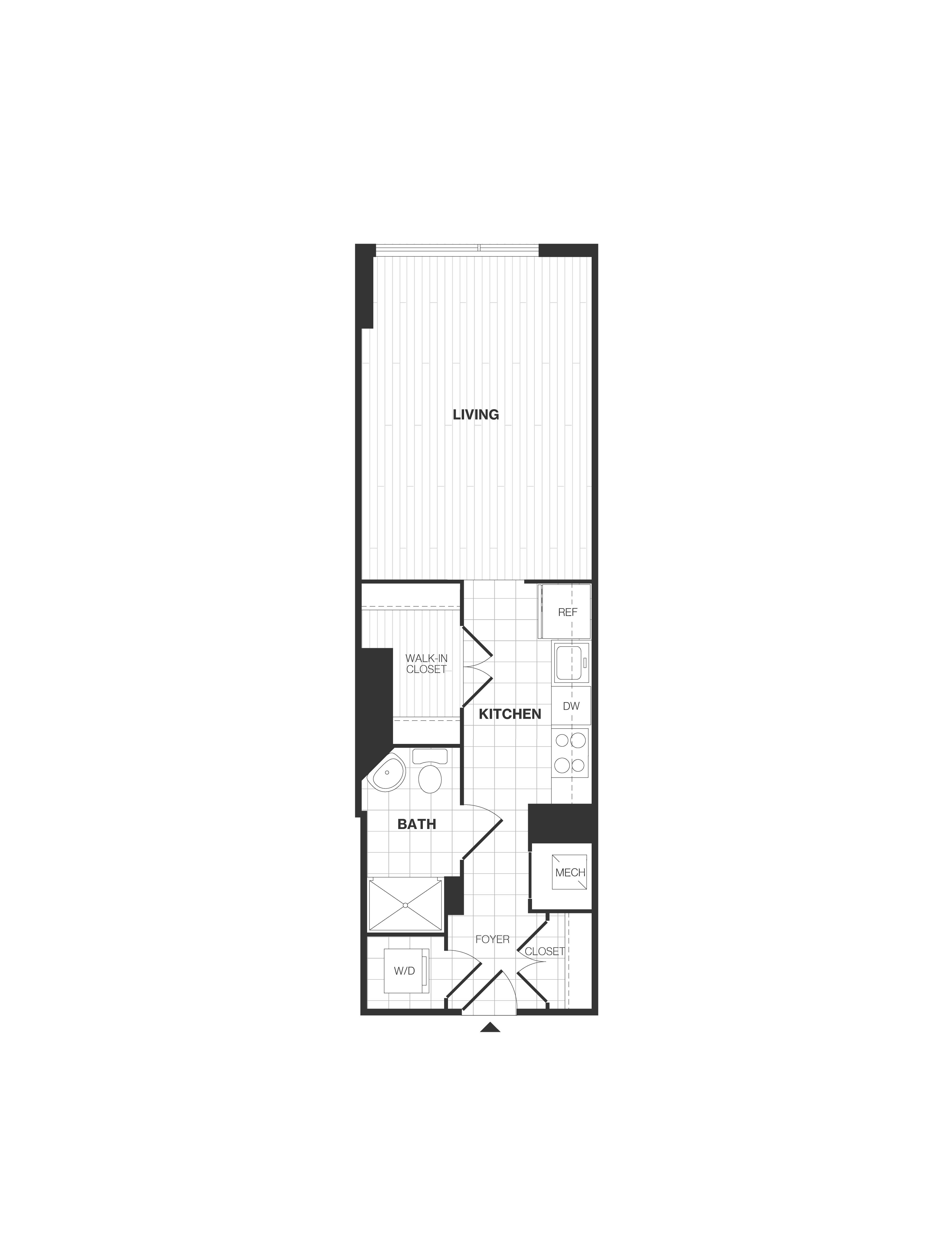 Apartment 1212 floorplan