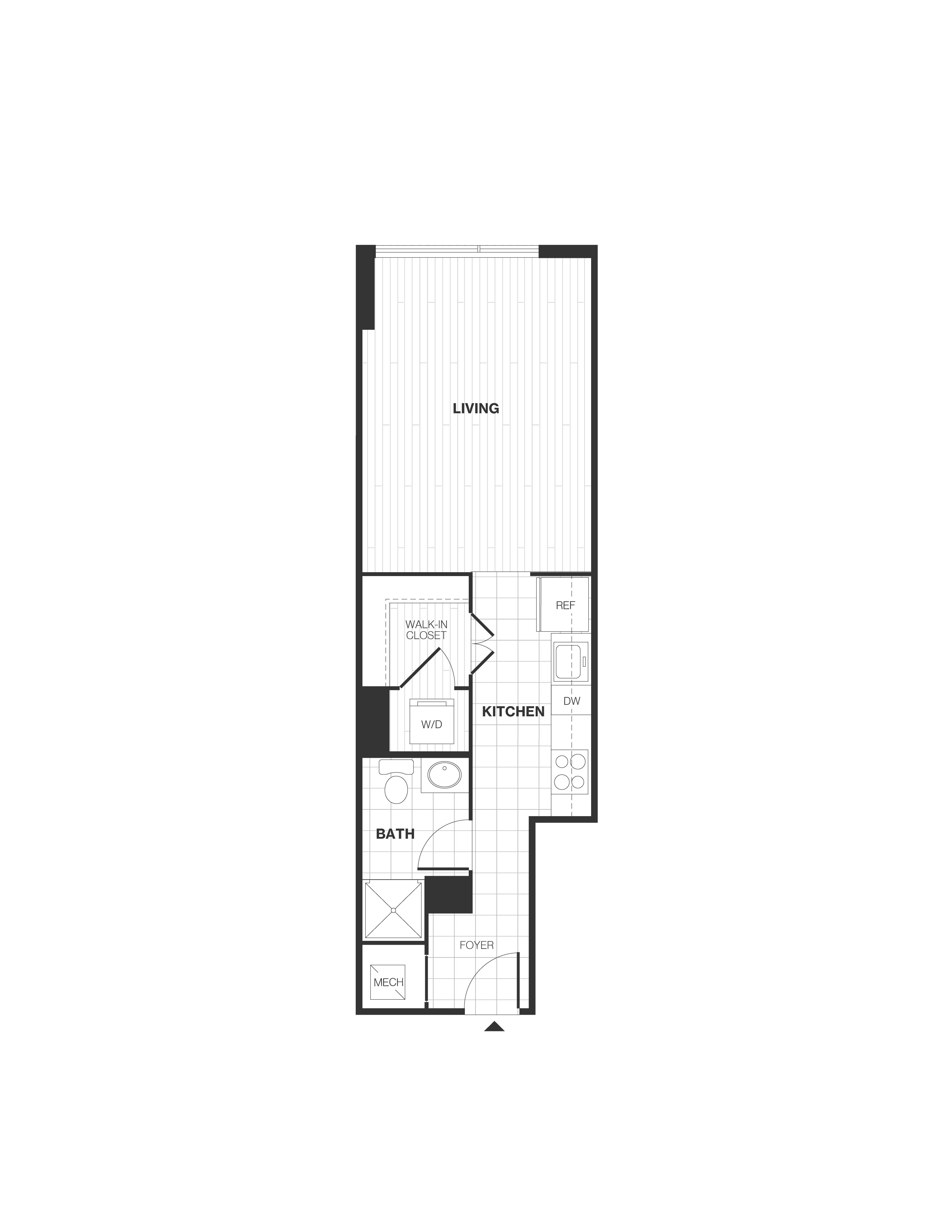 Apartment 0510 floorplan