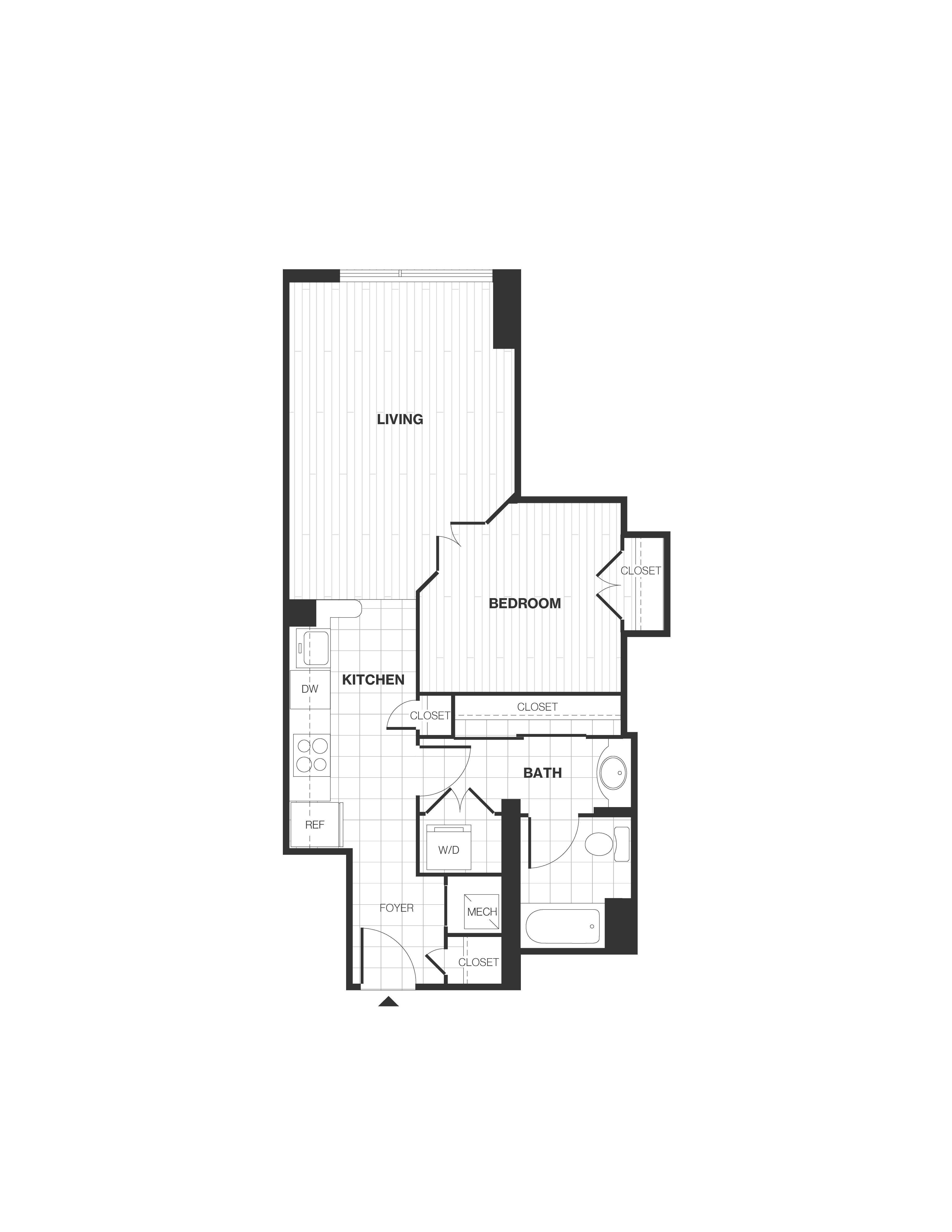 Apartment 0306 floorplan