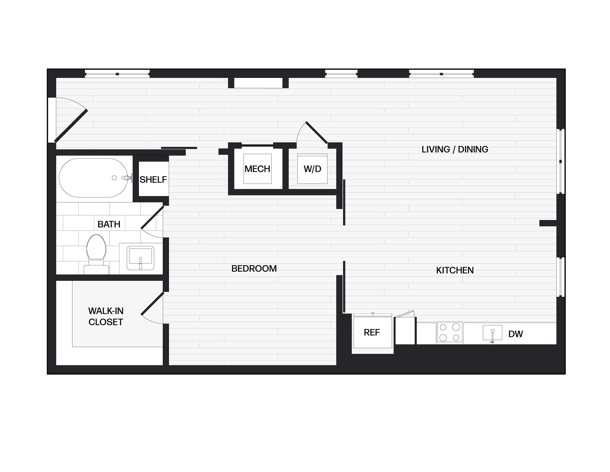 Apartment 0410 floorplan