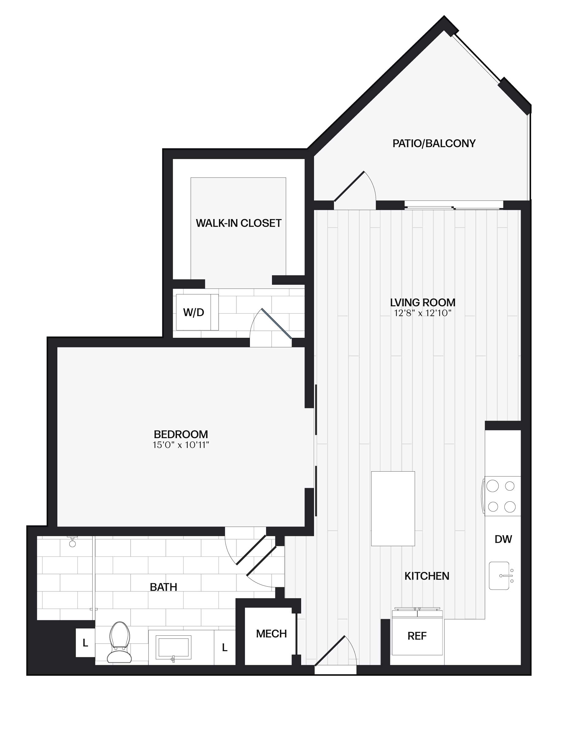 Apartment 0418 floorplan