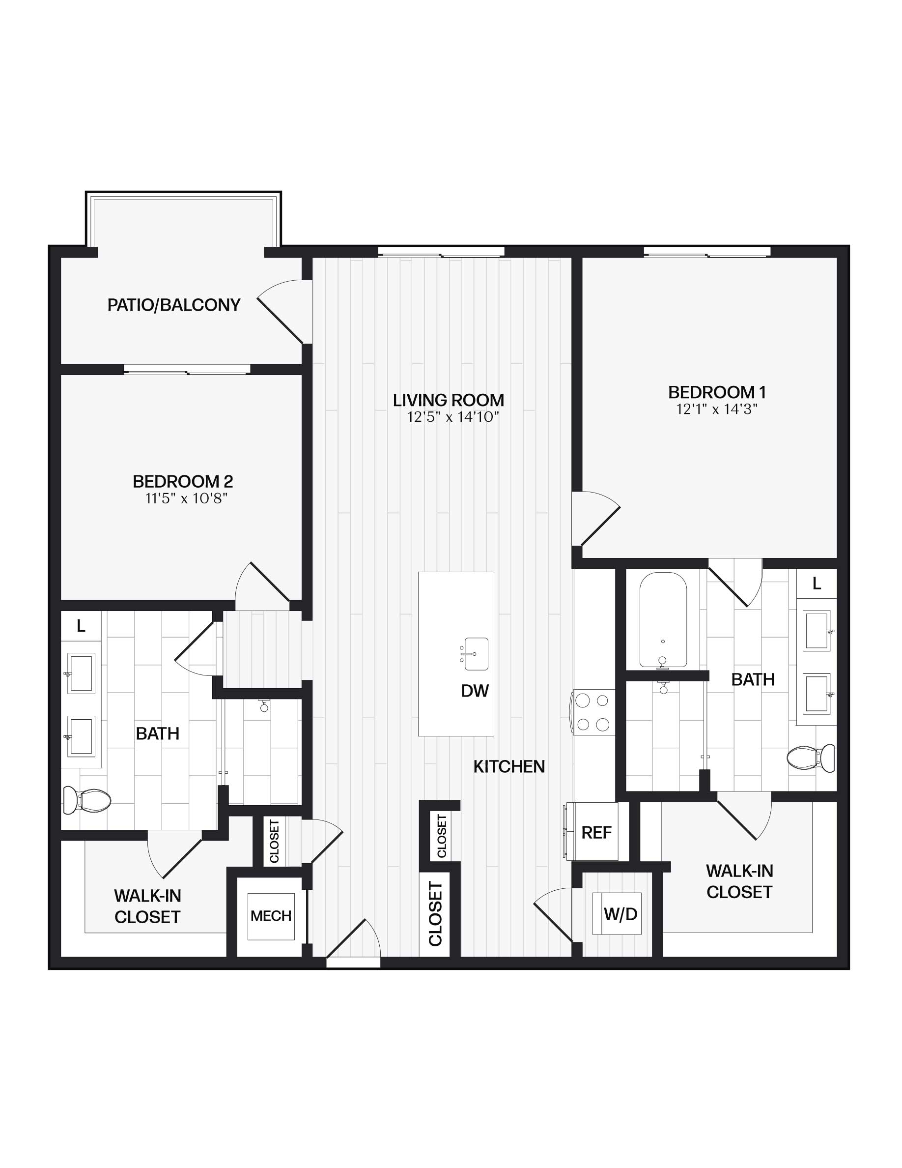 Apartment 0421 floorplan