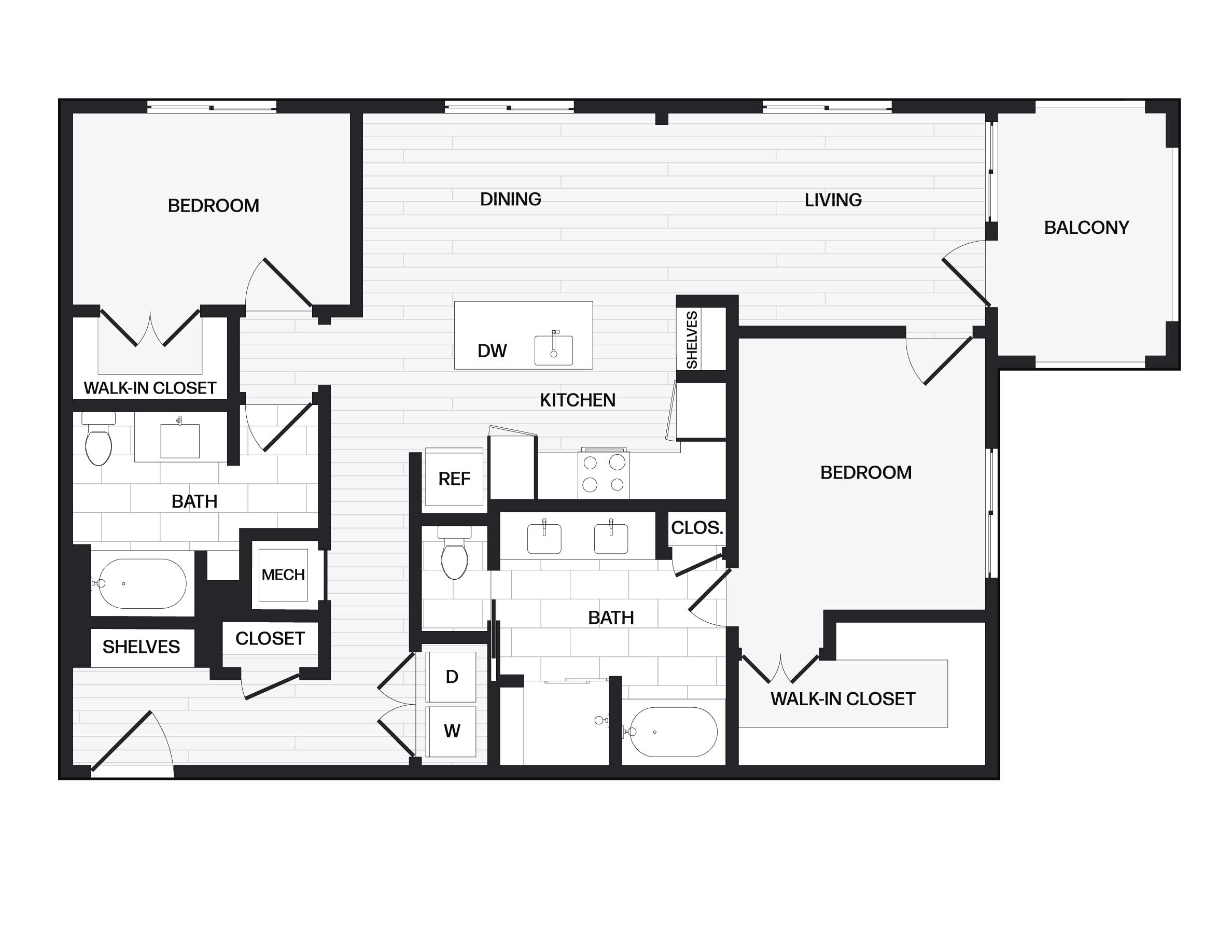 Apartment 0219 floorplan