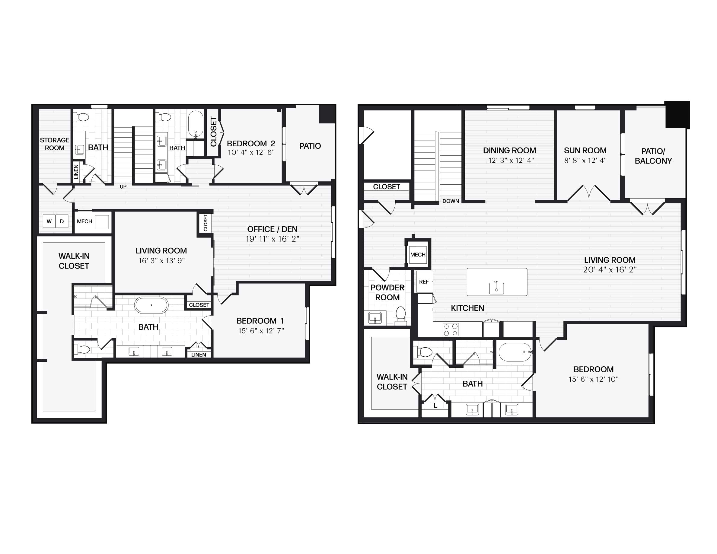 Apartment 0120 floorplan